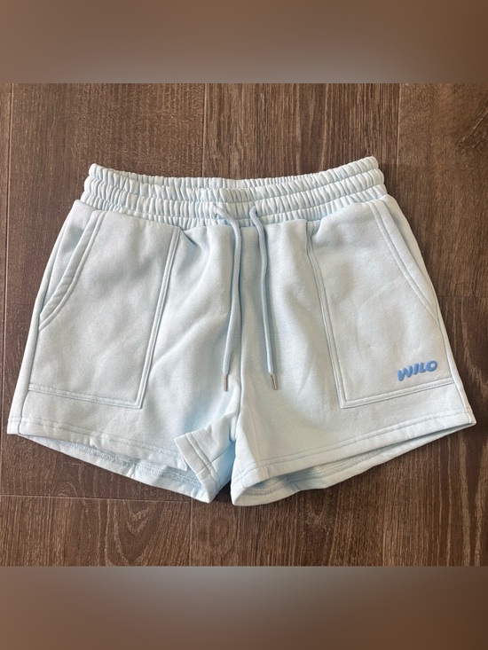Wilo The Label Pants - Wilo the Label Light Blue Jog Shorts - Size Small NEW!